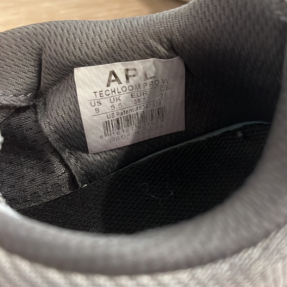 Gray APL Techloom Pro Sneakers - Picture 4 of 4